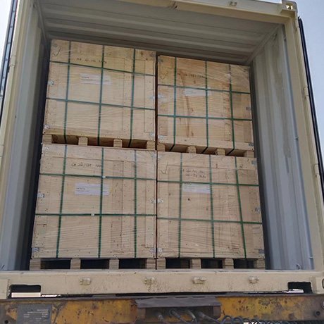 Crated Panels Loaded