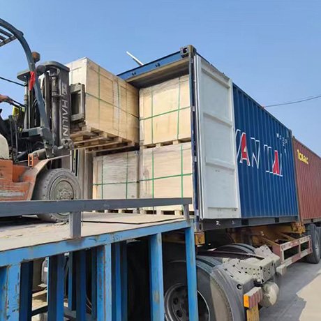 Forklift Loading Containers