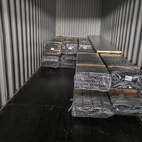 Garage Doors Ready for Container Shipping