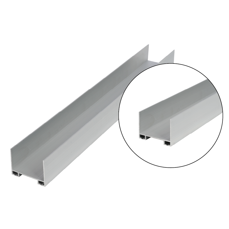 aluminum garage door bottom seal retainer gemax