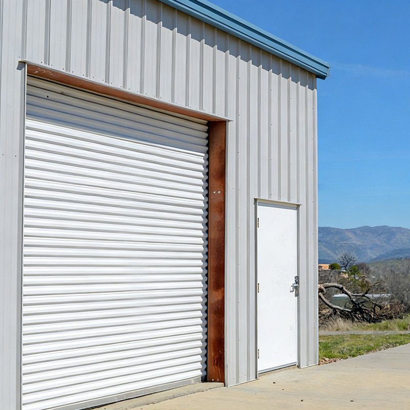 commercial metal rolling roll up garage door