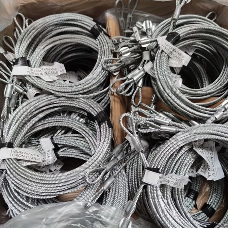 garage door hardware torsion cable gemax