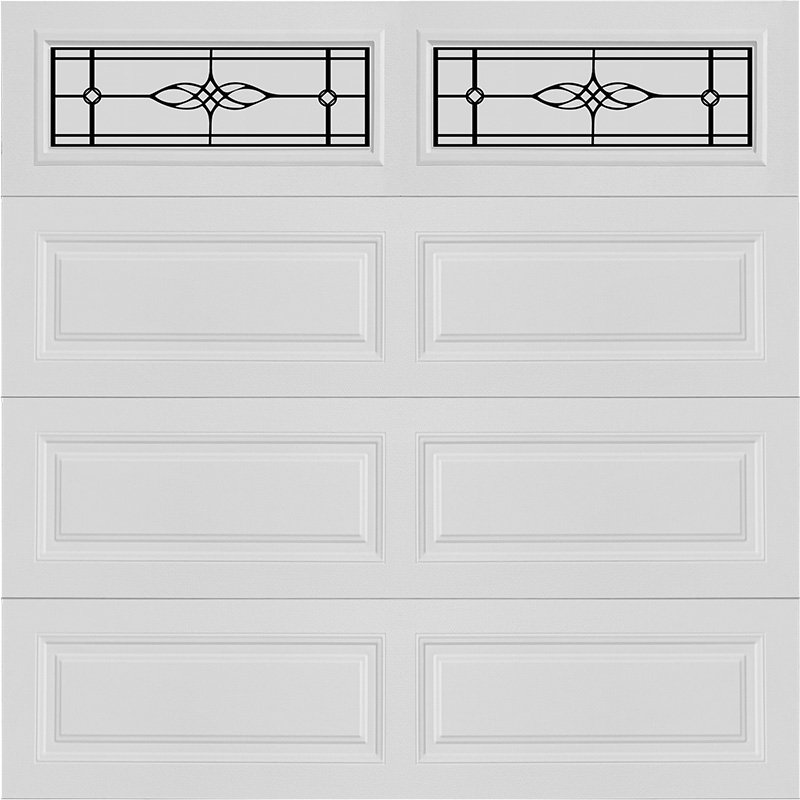 garage door long panel victorian window l08