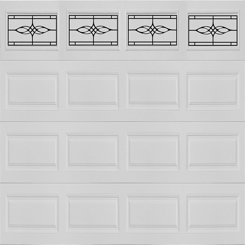 garage door short panel victorian window S08