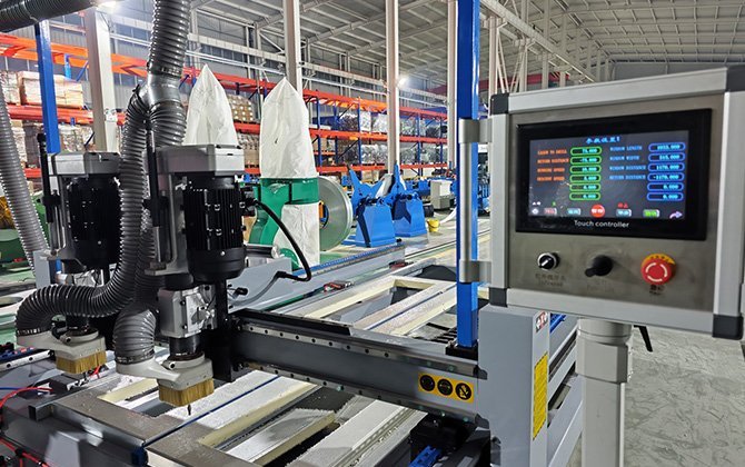 garage door window cnc manufacturing equipment gemax