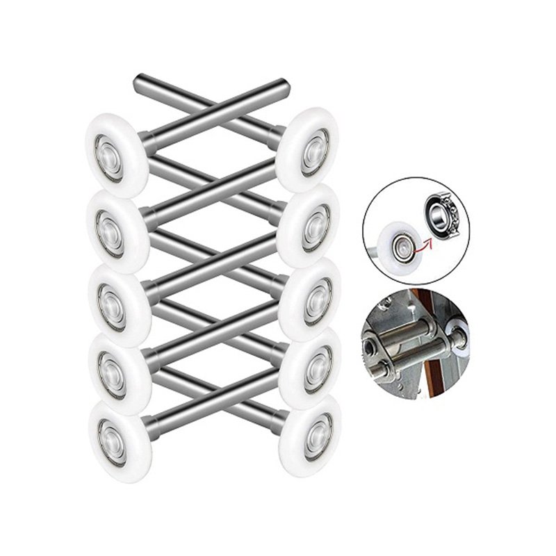 nylon garage door roller wheels lubrication gemax