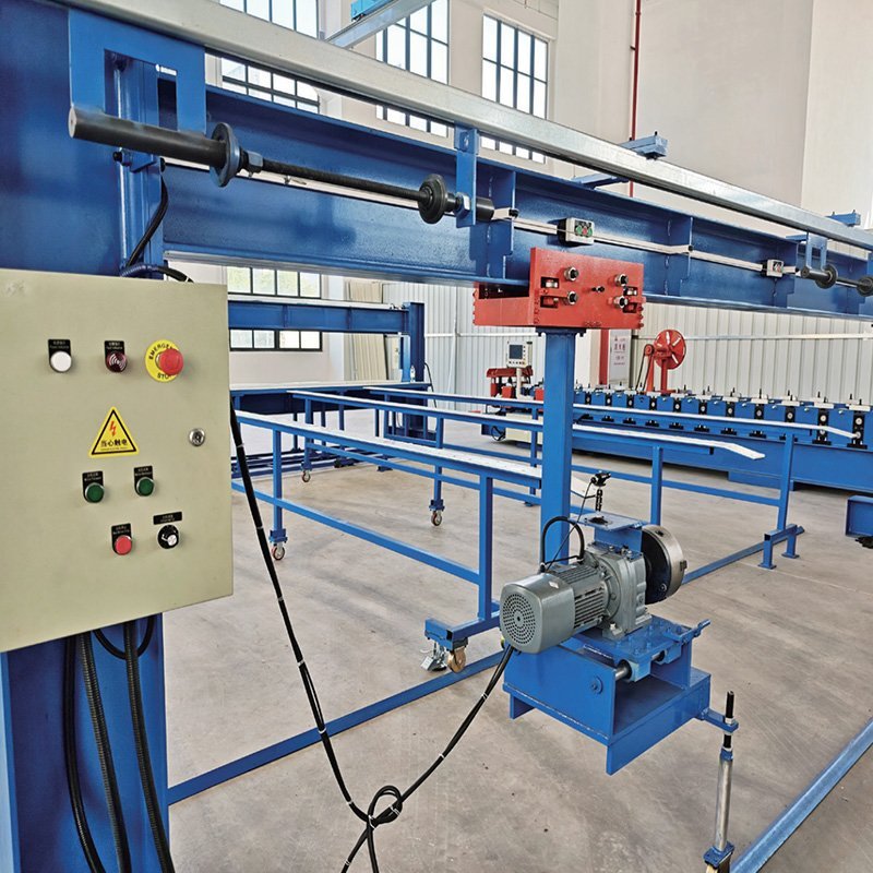 rolling sheet garage door packing machine gemax