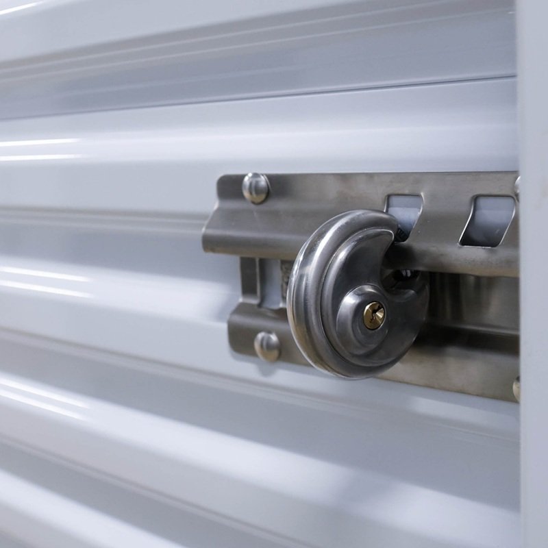 self storage model 650 4 bolt janus style roll up door locks