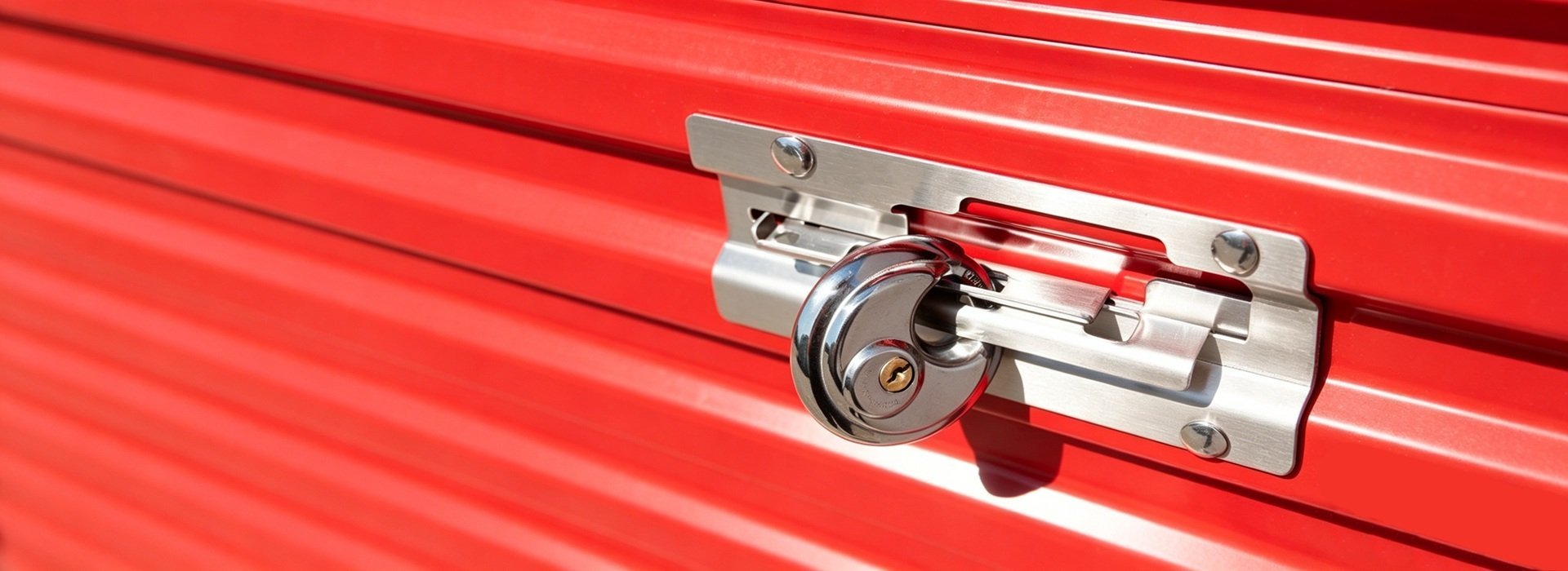 self storage roll up door hardware latches locks
