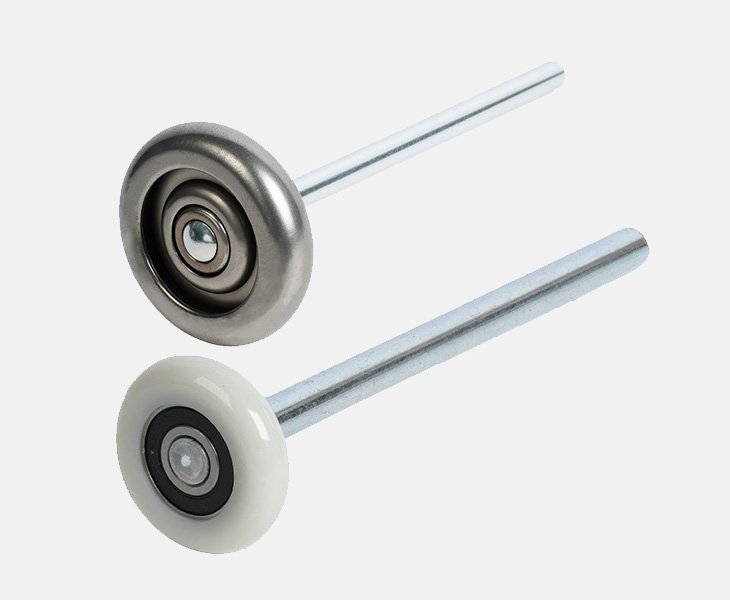 steel and nylon garage door roller gemax