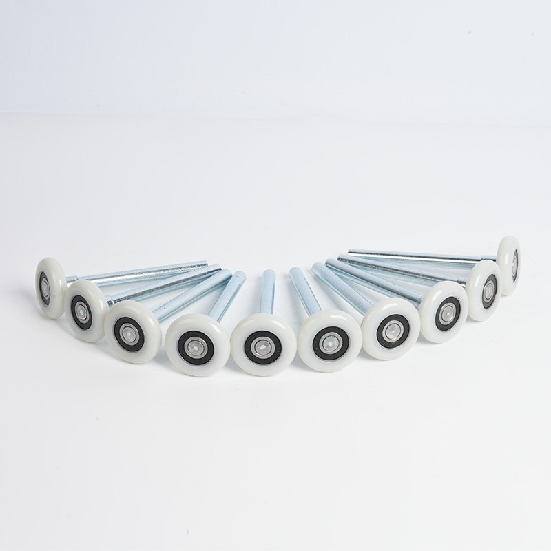 white nylon garage door roller gemax